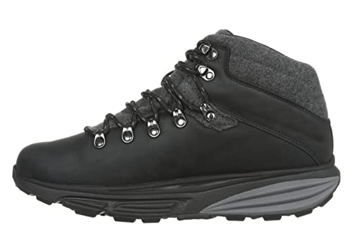 MBT Rocker Bottom Shoes Women’s – Hiking Outdoor Boots Mt Alpine - Black