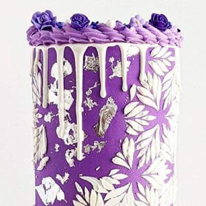 30 Violet Icing Flowers | Small Purple Flowers | Edible Roses| Lavender | Edible Flowers | Icing Flowers | Icing Roses | 4 oz. 8oz. 16 oz. 24 oz. | Bulk Sprinkles | Simply Sucré