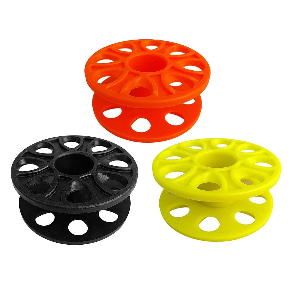 Generic 3Pcs Scuba Diving Finger Dive Reel Snorkeling Spool for under 31m