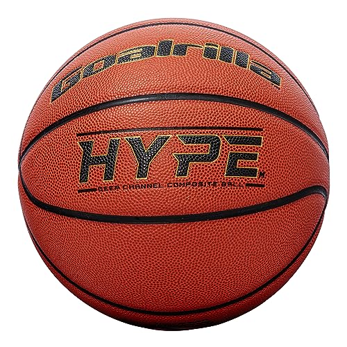 Goalrilla Hype Basketball - Men's Women's and Youth Sizes Available - Made for Superior Ball Handling and Long Lasting Durability