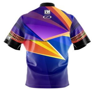 Logo Infusion Dye-Sublimated Bowling Jersey (Sash Collar) - I AM Bowling Fun Design 2001-ST - Storm (Men's L)