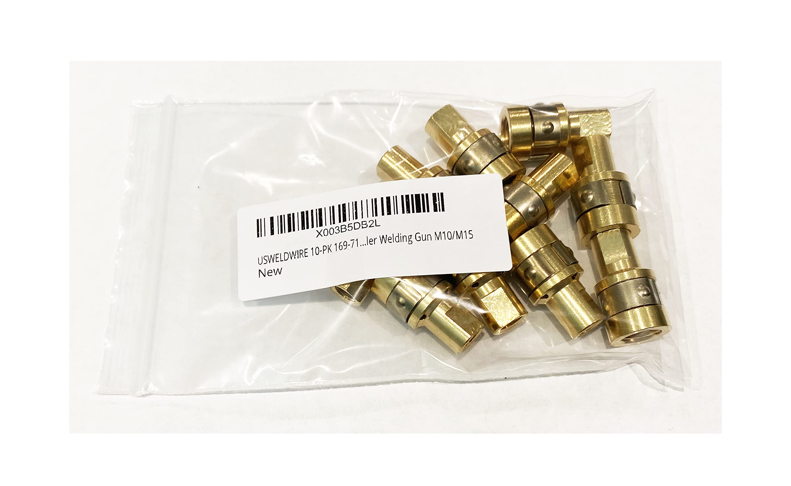 USWELDWIRE 10-PK 169-716 Mig Tip Adaptors Diffuser 169716 for Miller Welding Gun M10/M15