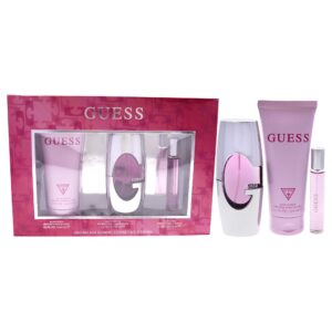 GUESS 3 Pc Gift Set 2.5oz EDP Spray, 0.5oz EDP Travel Spray, 6.7oz Body Lotion GIFTSET