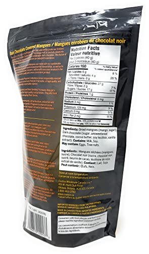 Kirkland Dark Chocolate Covered Mangoes 20.46 oz