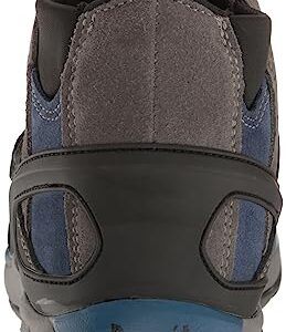 Propét Men's Valais Waterproof Hikers, Grey/Blue, 16 Medium US