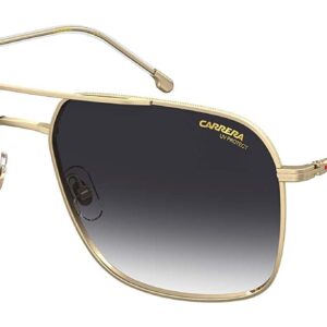 Carrera 247/S Sunglasses, Gold Grey Frame, Grey Shaded Lens, 716736360935