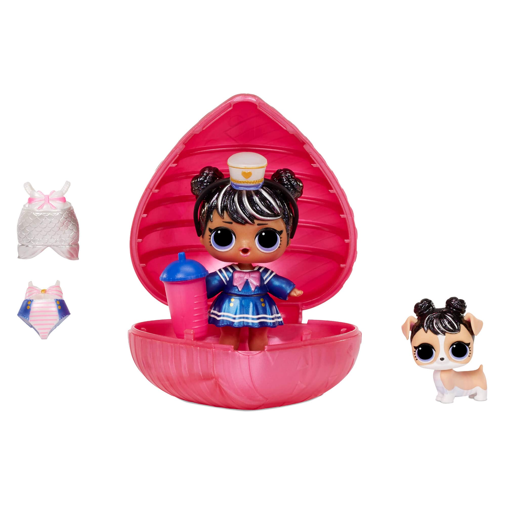 L.O.L. Surprise! LOL Surprise Color Change Bubbly Surprise (Pink) with Exclusive Doll & Pet Collectible Including 6 More Surprises in Playset- Gift for Kids, Toys for Girls Age 4 5 6 7+ Years Old