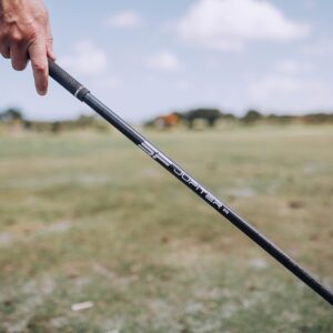 Steadfast Carbon Fiber Driver Shaft - Carbon Fiber Golf Shaft with Standard 45.5" Play Length - 4 Flex Choices - Tour 360 Grip - Adapter Included - Installed Professional Club Fitting Team