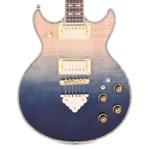 ibanez ar420 ar standard electric guitar, transparent blue gradation