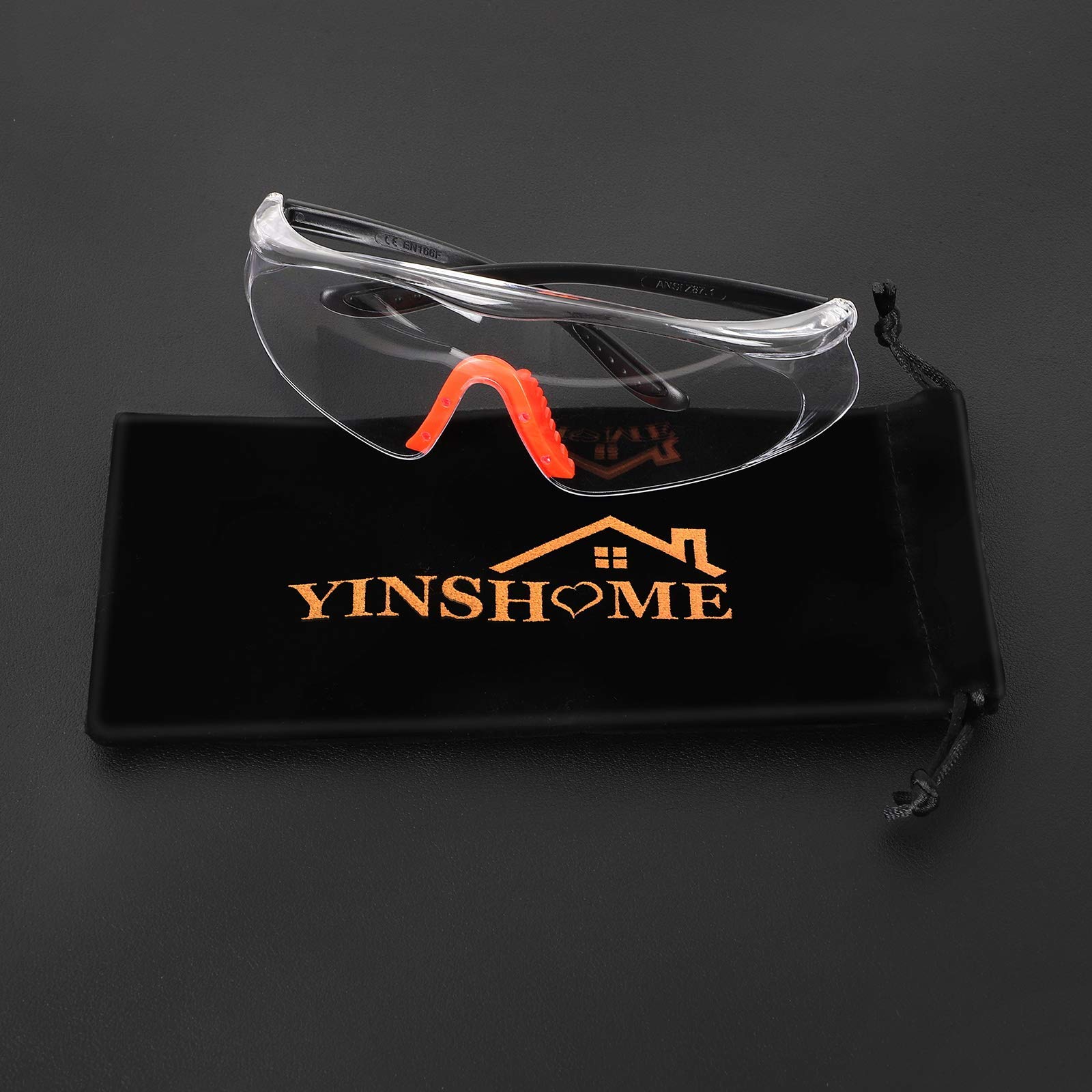 YINSHOME Shooting Ear Protection Earmuffs, Gun Safety Glasses, Earplugs, Earmuffs for shooting with Protective Case