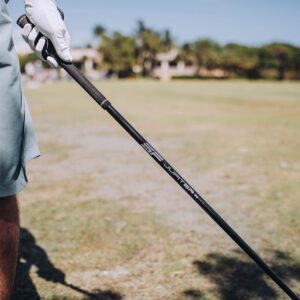 Steadfast Carbon Fiber Driver Shaft - Carbon Fiber Golf Shaft with Standard 45.5" Play Length - 4 Flex Choices - Tour 360 Grip - Adapter Included - Installed Professional Club Fitting Team