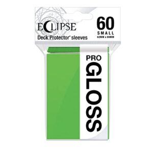 Eclipse Gloss Small Sleeves - Lime Green (60)