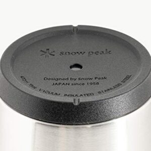 Snow Peak Shimo Tumbler 470 Black One Size