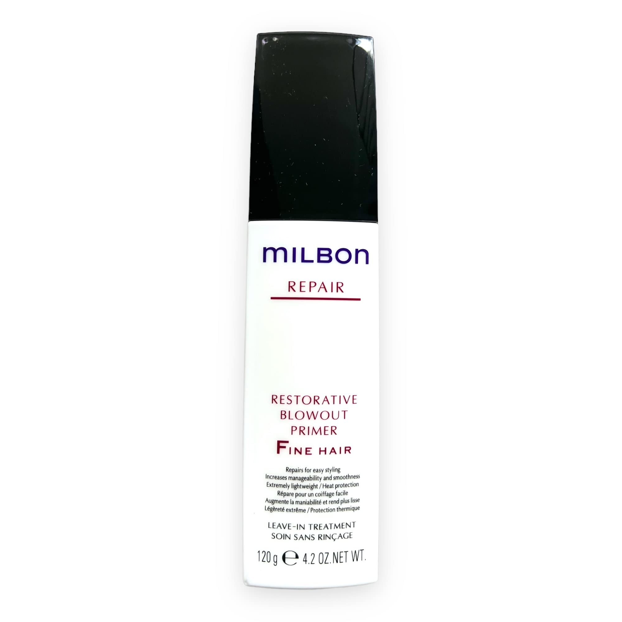 Milbon Repair Restorative Blowout Primer FINE Hair 4.2 oz