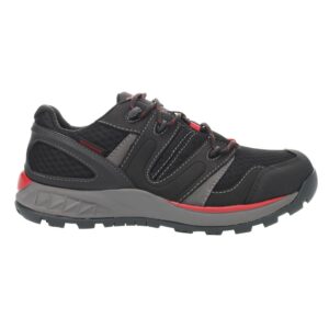 Propét Men's Vercors Hiking Shoe,Black/Red,16 XX-Wide