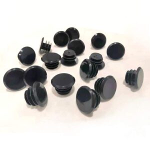 12 Pieces of Plastic Handlebar Bar End Plugs Bicycle Handlebar end caps are Suitable for Road and Mountain Bike.