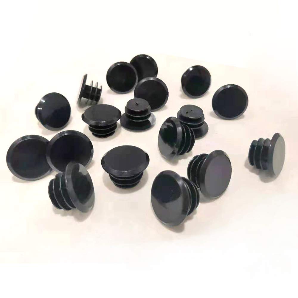 12 Pieces of Plastic Handlebar Bar End Plugs Bicycle Handlebar end caps are Suitable for Road and Mountain Bike.