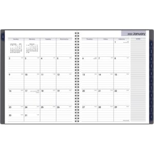 2022 Monthly Planner by AT-A-GLANCE, 8-1/2" x 11", Large, DayMinder, Gray (GC47007)