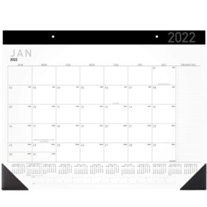 2022 desk calendar by at-a-glance, monthly desk pad, 21-3/4" x 17", standard, contemporary (sk24x00)