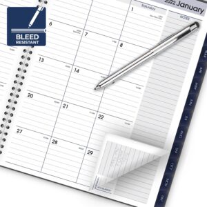 2022 Monthly Planner by AT-A-GLANCE, 8-1/2" x 11", Large, DayMinder, Gray (GC47007)