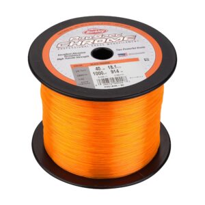 Berkley ProSpec® Chrome, Blaze Orange, 30lb | 13.6kg, 1000yd | 914m Monofilament Fishing Line, Suitable for Saltwater Environments