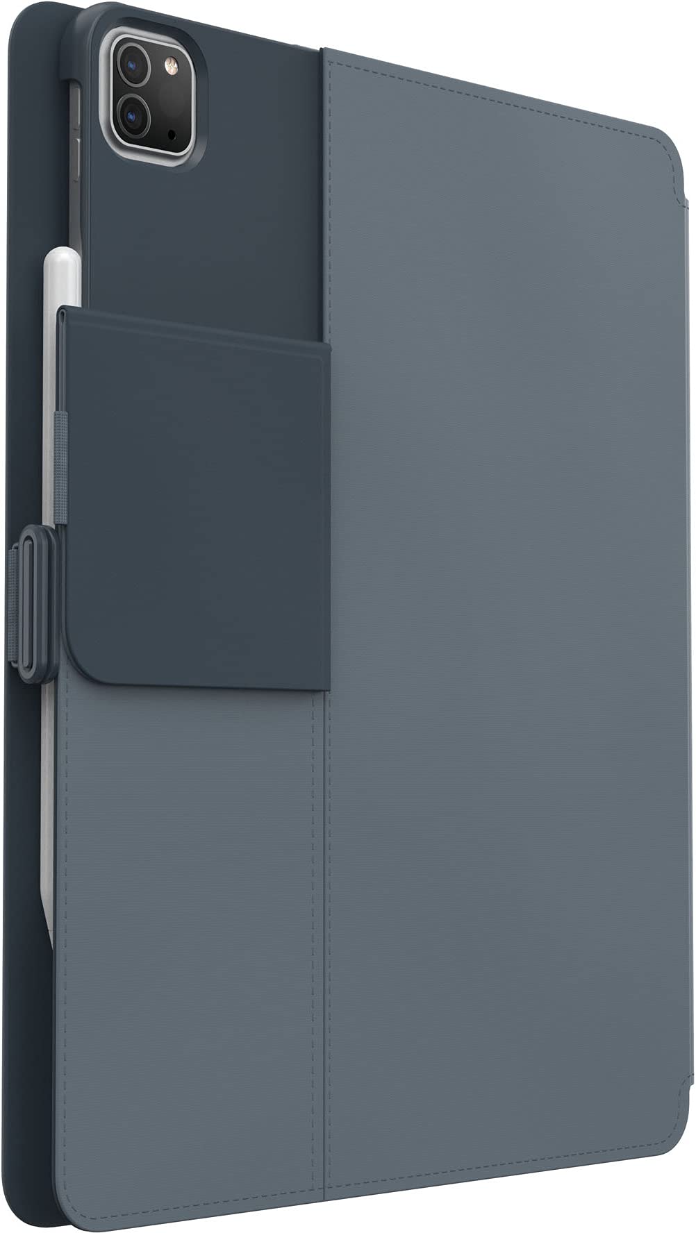 Speck Products BalanceFolio iPad Pro 12.9” (3rd, 4th, 5th Generation) Case, Stormy Grey/Charcoal Grey, 1 Count