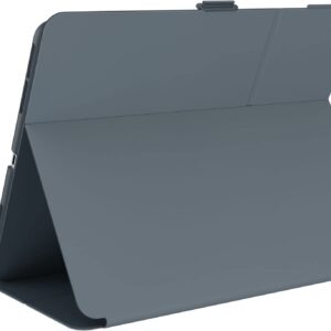 Speck Products BalanceFolio iPad Pro 12.9” (3rd, 4th, 5th Generation) Case, Stormy Grey/Charcoal Grey, 1 Count