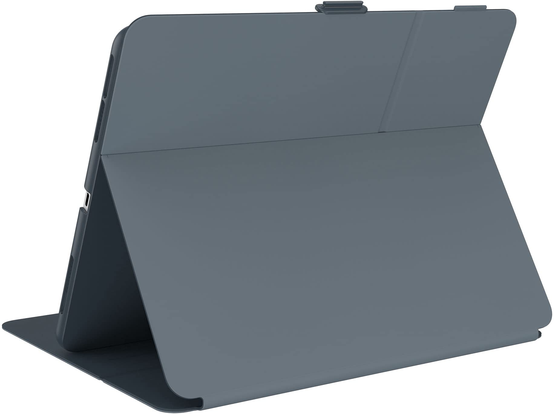 Speck Products BalanceFolio iPad Pro 12.9” (3rd, 4th, 5th Generation) Case, Stormy Grey/Charcoal Grey, 1 Count