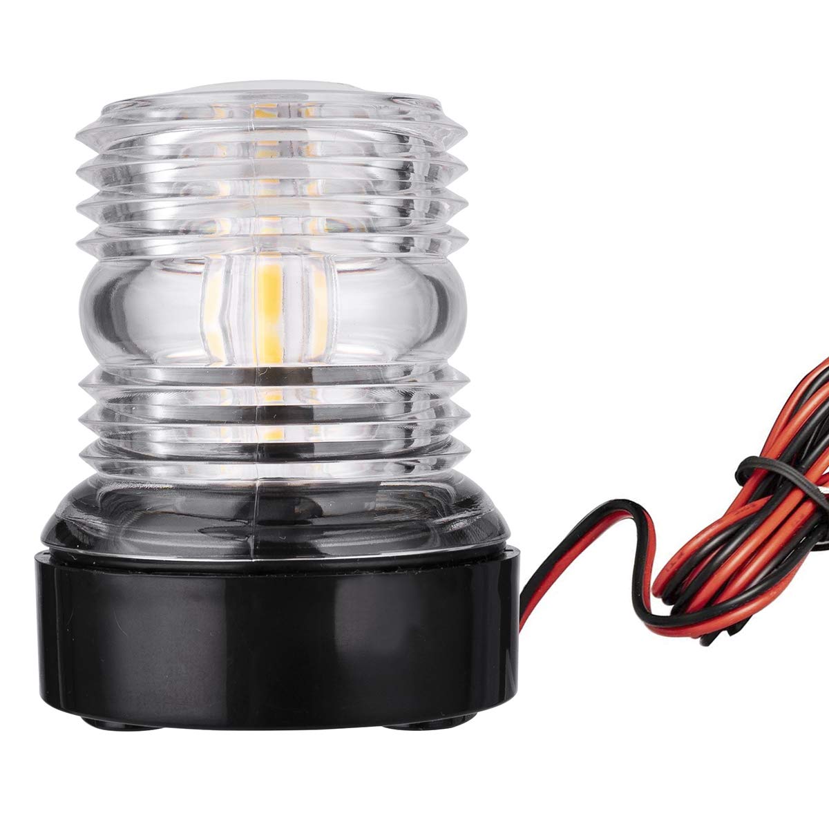 LYCAEA 3 Nautical Mile Boat All Around LED Anchor 360 Degree Navigation Light, 10-24 VDC