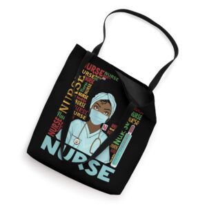 Dy Black Nurse 2022 Costume Black History Month Tote Bag