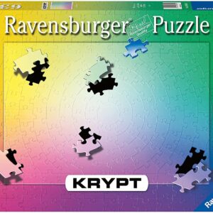 Ravensburger Krypt Gradient 631 Piece Jigsaw Puzzle for Adults - 16885 - Every Piece is Unique, Softclick Technology Means Pieces Fit Together Perfectly