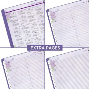 AT-A-GLANCE 2022 Weekly & Monthly Appointment Book & Planner by AT-A-GLANCE, 8-1/2" x 11", Large, Beautiful Day, Lavender (938P-905)