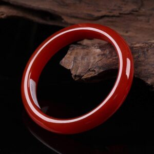 Hot Natural red Agate Chalcedony high ice Bracelet Women's Bracelet Brazilian Jade Chinese Jade high Grade Gift Bracelet (64)