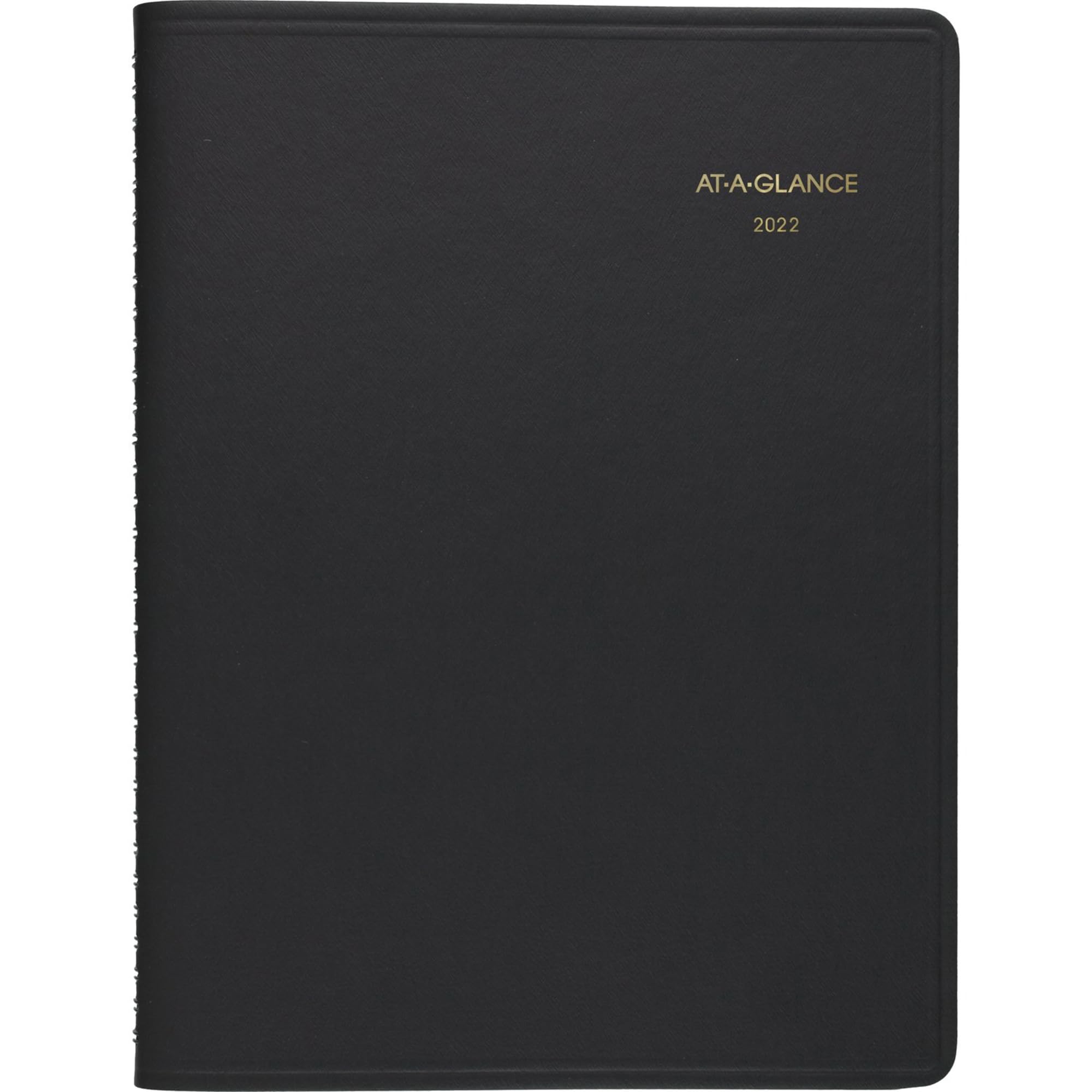 2022 Monthly Planner by AT-A-GLANCE, 9" x 11", Large, 15 Months, Black (7026005)