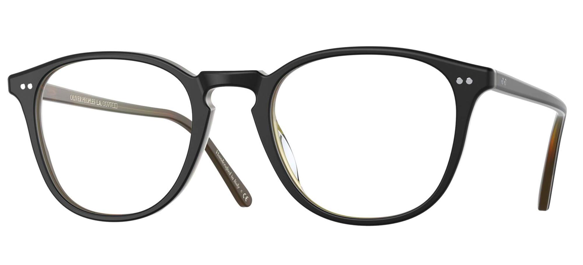 Oliver Peoples Forman-R Semi Matte Black/Olive Tortoise w/Demo Lens 51-21-145mm 5414U 51 1453