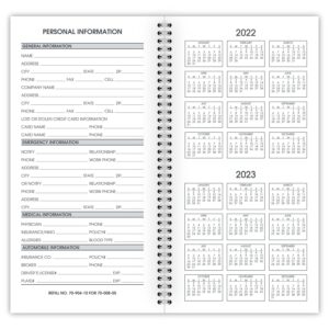 2022 Weekly Appointment Book & Planner Refill for 70-008 by AT-A-GLANCE, 3-1/4" x 6-1/4" (7090410)