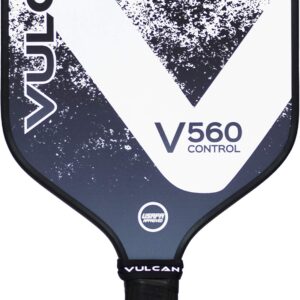 Vulcan | V560 Pickleball Paddle | High Performance | USAP Approved | White