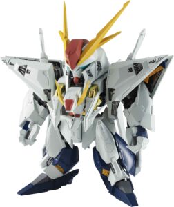 tamashii nations - mobile suit gundam hathaway - [ms unit] xi gundam, bandai spirits nxedge style action figure