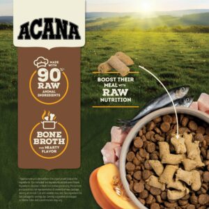 ACANA Freeze Dried Dog Food Meal & Topper, Grain Free High Protein Free-Run Chicken Recipe, 8oz