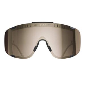 POC Devour Sunglasses Uranium Black/Brown Silver Mirror, One Size