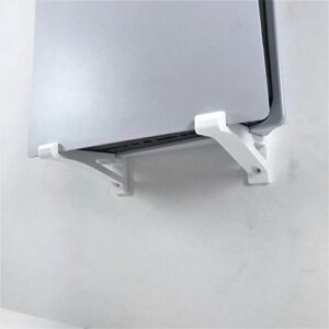 3D Cabin PS5 Wall Mount Wall Bracket Holder Stand for Play Station 5 Disc Corner Support Any Orientation White Left