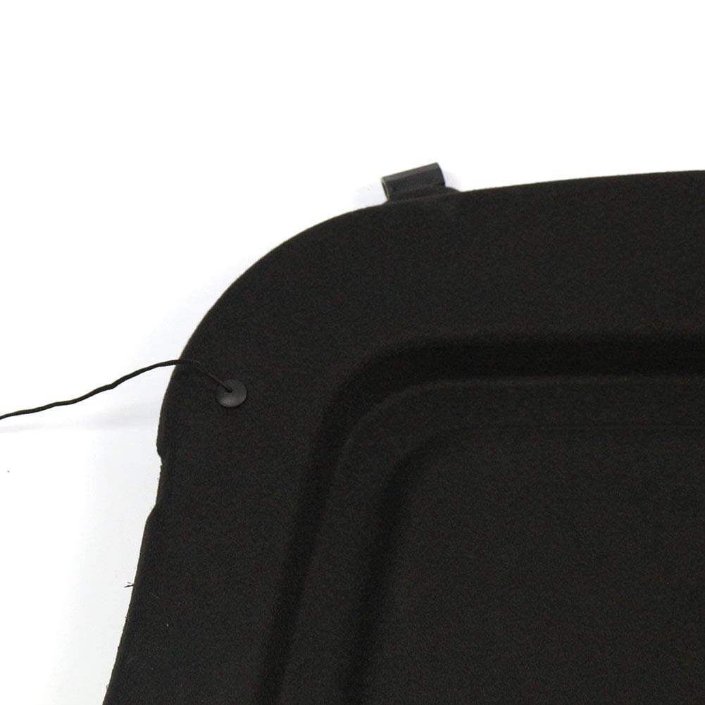 BOPARAUTO Cargo Cover for Ford Focus Accessories 2012-2017 2018 Rear Trunk Shade Non-Retractable Cargo Cover