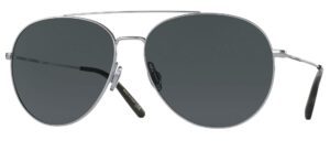 oliver peoples airdale ov1286s - 5036p2 sunglasses silver/midnight express polar 58mm