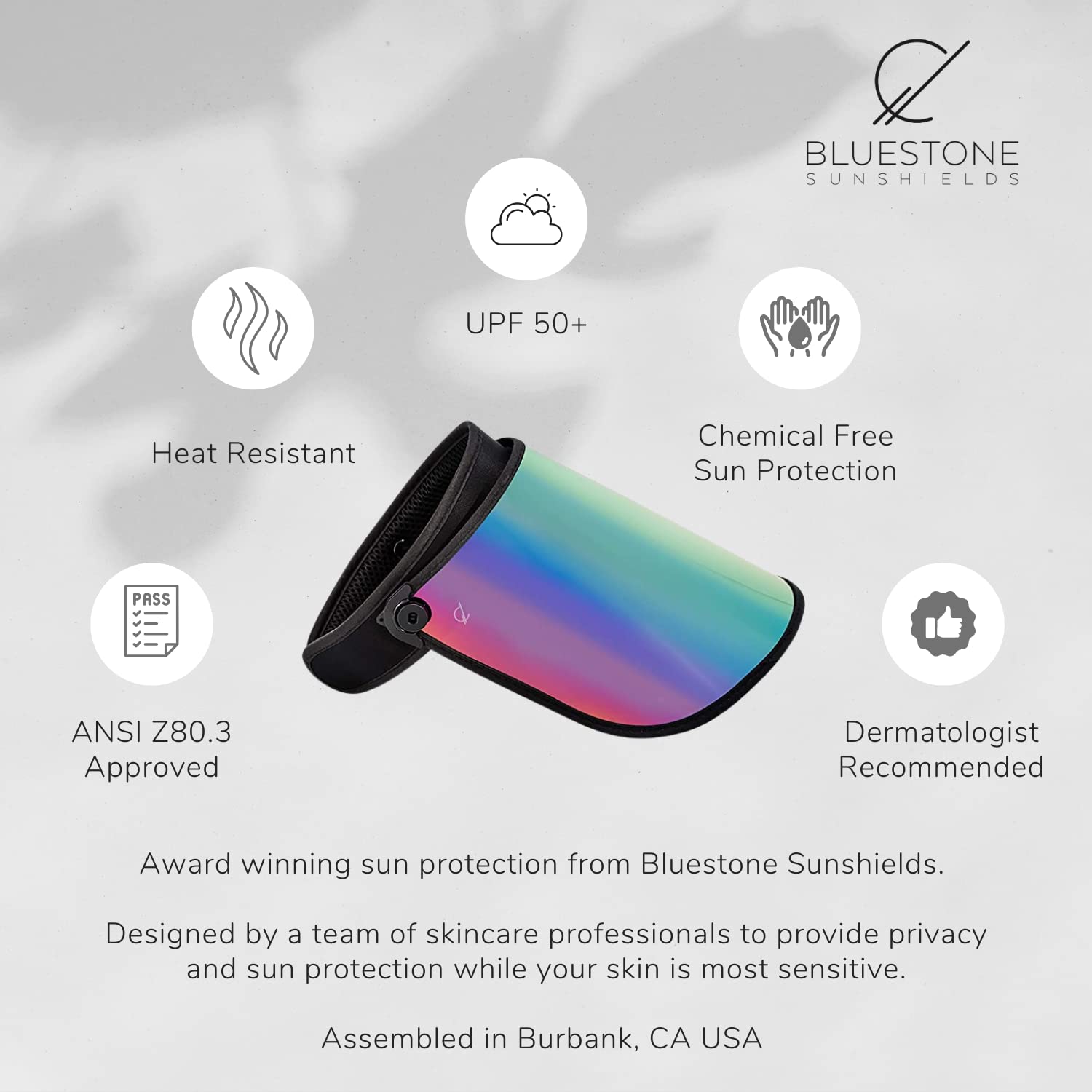 Bluestone Sunshields Adjustable Full Lux - Rainbow