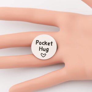 KUIYAI Pocket Hug Token Always Remember You Are Braver Than You Believe Token (Remember-Pocket Hug S)