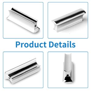 Stainless Steel Guitar Slide Tone Bar, standard Pearse Guitar Steel Bar, steel guitar slide for Electric Guitar Accessories