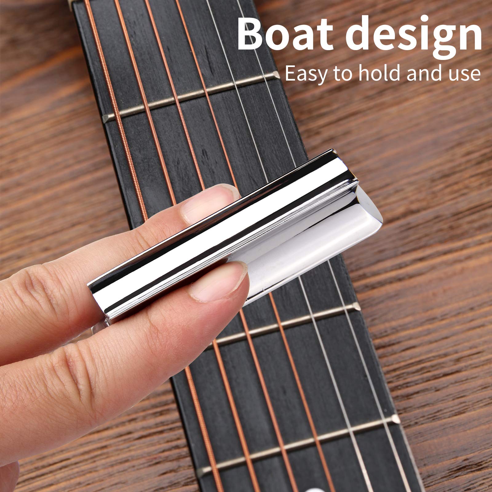 Stainless Steel Guitar Slide Tone Bar, standard Pearse Guitar Steel Bar, steel guitar slide for Electric Guitar Accessories