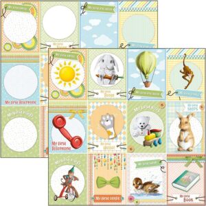 CIAO BELLA Ciao Bella - My First Year - 12 x 12 Patterns Paper Collection, 12-x-12-Inch