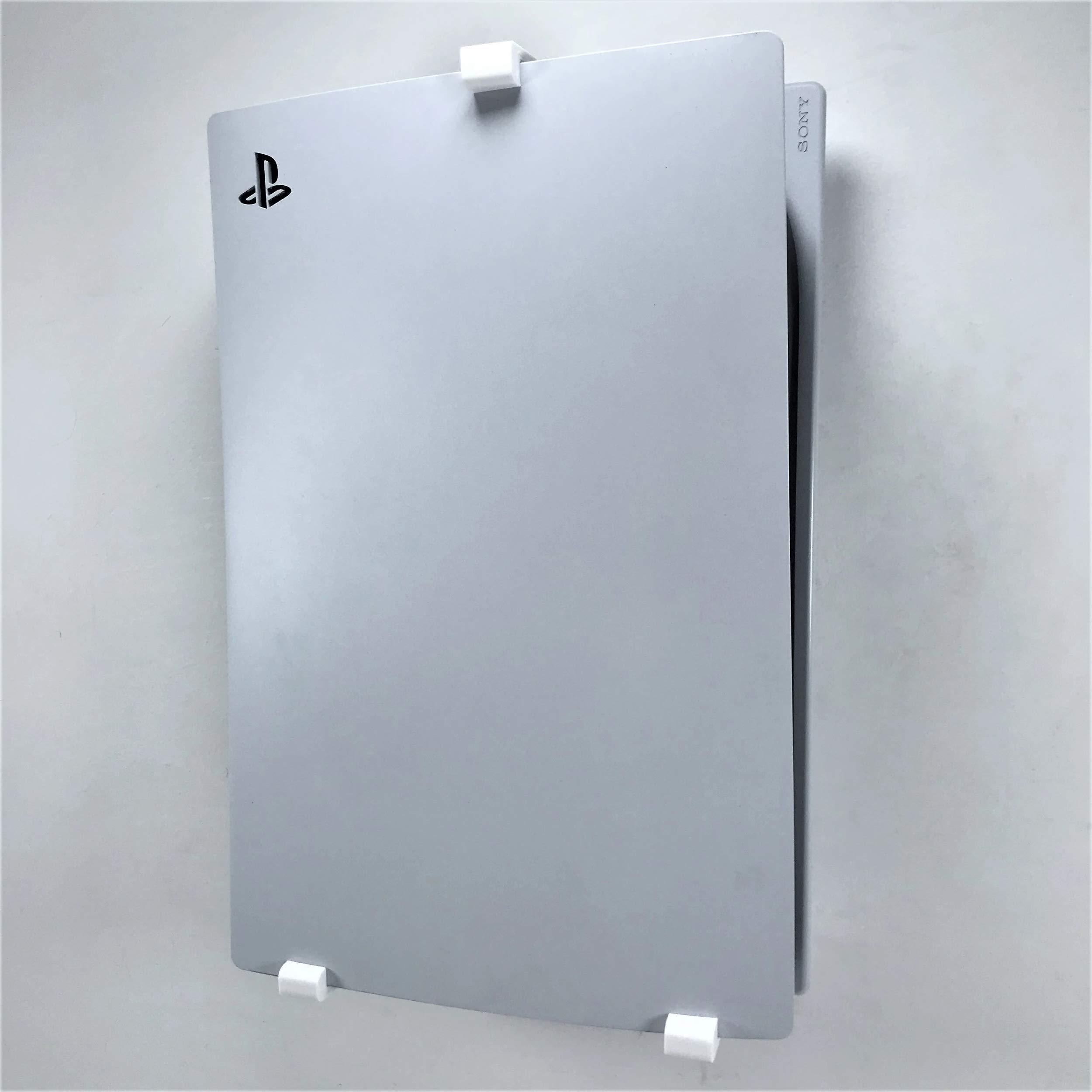 3D Cabin PS5 Wall Mount Wall Bracket Holder Stand for Play Station 5 Disc Triple Support Any Orientation Grey Left