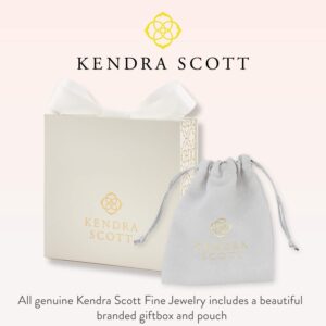 Kendra Scott Ellen Hoop Earrings in Sterling Silver, Fine Jewelry for Women